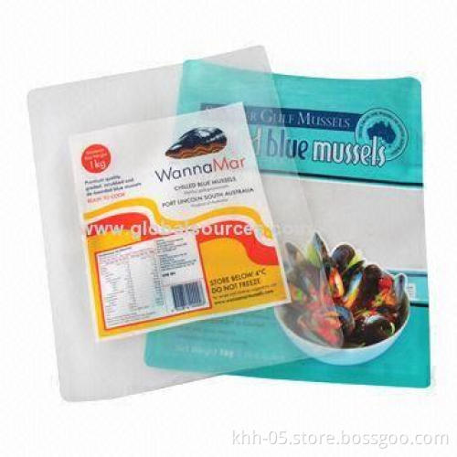 Vacuum bag, made of PA/PE and flexible packaging for foods, snacks, meat
